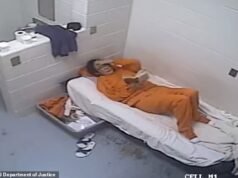 Ghislaine Maxwell vista all’interno della sua CELLA DI PRIGIONE in un sorprendente nuovo filmato di Epstein