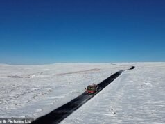 La Gran Bretagna viene innevata! Allerta meteo gialla in vigore per ampie zone del Regno Unito mentre la pioggia incessante si trasforma in neve gelata