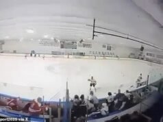 Momento straziante: i giocatori di hockey delle scuole superiori fuggono per salvarsi la vita mentre papà spara alla moglie e ai tre figli: “Ha sparato alla mia famiglia”