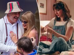 Taylor Swift accenna ai piani per il matrimonio con Travis Kelce nel video musicale “Opalite” costellato di stelle