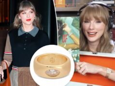 Questo anello d’oro assomiglia esattamente allo stile preferito di Taylor Swift, ma costa solo $ 40