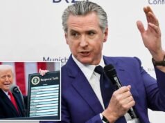 Gavin Newsom ha trollato per aver celebrato la perdita di SCOTUS da parte di Trump sulle tariffe: “Dovrebbe chiudere la bocca”