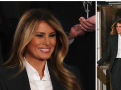 Melania Trump è All Business in Dolce & Gabbana per il discorso sullo stato dell’Unione