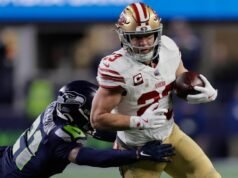 Christian McCaffrey dei 49ers è il miglior giocatore dell’anno della NFL