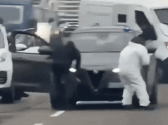 Una gang che si fingeva poliziotta fa esplodere un furgone portavalori sull’autostrada italiana