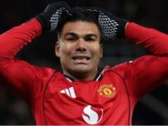 Addio, l’era Casemiro al Manchester United volge al termine