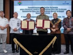 bank bjb incoraggia i villaggi indipendenti attraverso la collaborazione con il Ministero dei Villaggi PDT