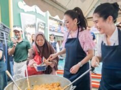 Maia Estianty e la sfilata di 300 artisti animano il festival pomeridiano a Sarinah