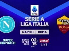 In corso! Duello di Serie A Napoli-AS Roma in diretta su ANTV