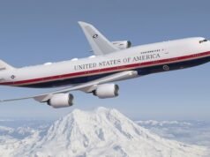 Gli Stati Uniti lanciano la nuova combinazione di colori dell’Air Force One
