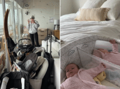 La mamma spiega i pro e i contro di allevare due gemelli in un appartamento con una camera da letto