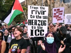 “Criminale di guerra non benvenuto”: gli australiani manifestano contro il presidente israeliano