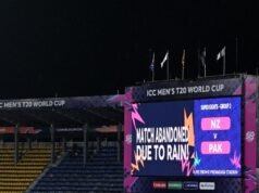 La gara di apertura dei Super Otto Pakistan-Nuova Zelanda è stata abbandonata alla Coppa del Mondo T20