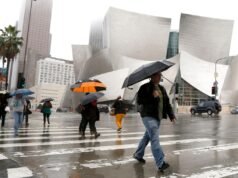 La tempesta nel sud della California potrebbe portare inondazioni e possibili tornado