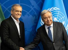 L’Iran sostiene che il capo delle Nazioni Unite si è congratulato con lui per l’anniversario della rivoluzione islamista