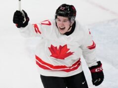 Perché i Warriors fanno il tifo per Macklin Celebrini prima della partita per la medaglia d’oro olimpica USA-Canada: “Quel ragazzo è semplicemente irreale”