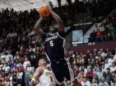 Basket maschile WCC: Gonzaga batte Santa Clara 94-86 e conquista il primo posto