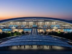 Sono in corso di revisione i piani per un terminal intitolato a Trump nel rinnovamento di un importante aeroporto