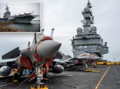 La Svezia intercetta un sospetto drone russo durante la visita della portaerei francese