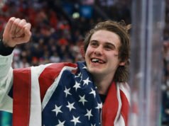 Jack Hughes del Team USA è orgoglioso di essere americano dopo aver segnato il gol OT per battere il Canada e vincere l’oro