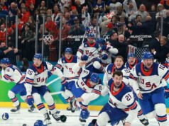 La vittoria della medaglia d’oro olimpica dell’hockey maschile statunitense sul Canada attira numeri di spettatori mostruosi