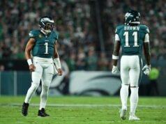 AJ Brown degli Eagles condivide un messaggio sincero dopo la tragedia di Rondale Moore