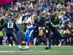 Il giocatore dei Seahawks risponde a Puka Nacua per Sam Darnold Super Bowl Post