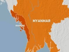 Attacchi aerei del governo militare uccidono 17 persone nello stato occidentale del Myanmar