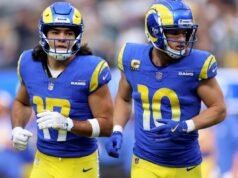 Puka Nacua e Cooper Kupp si riuniscono per un intenso allenamento fuori stagione