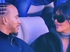 Kim Kardashian e Lewis Hamilton lanciano una storia d’amore al Super Bowl 2026 nella prima uscita pubblica