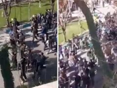 Il regime iraniano affronta i manifestanti studenteschi nelle strade di Teheran