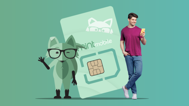 man-using-a-smartphone-next-to-a-large-mint-mobile-sim-card-and-the-mint-mobile-fox-mascot-on-a-green-gradient-background.png