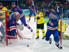 La squadra di hockey maschile degli Stati Uniti supera la Svezia per organizzare la semifinale olimpica con la Slovacchia