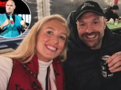 La moglie di Tyson Fury e la famiglia hanno “interrotto” i contatti dopo che lui ha smesso di andare in pensione