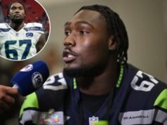 Charles Cross, trasmesso dai Giants, al Super Bowl con i Seahawks