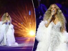 L’atto olimpico di Mariah Carey solleva domande sulla possibile sincronizzazione labiale e su un curioso teleprompter