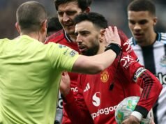 Newcastle vs Manchester United – Premier League LIVE: ultimo punteggio e aggiornamenti mentre Casemiro pareggia dopo il rigore di Anthony Gordon, con acob Ramsey espulso per DIVING nel drammatico primo tempo