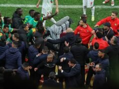 Il Senegal è stato privato del titolo AFCON e i rivali del Marocco hanno invece consegnato il trofeo – 58 GIORNI dopo uno scontro irascibile che li ha visti abbandonare per protesta contro un rigore nel finale