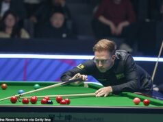 La star britannica dello snooker Judd Trump ammette di essere praticamente un senzatetto dopo essere stato costretto a fuggire da Dubai nel mezzo della crisi in Medio Oriente dovuta al conflitto tra Stati Uniti e Iran