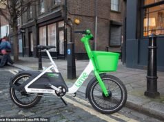 La controversa società di noleggio biciclette Lime svela nuove biciclette più piccole e leggere dopo che gli utenti hanno segnalato un’ondata di infortuni causati dai predecessori più pesanti