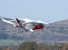 Volano scintille! La compagnia aerea lancia il primo volo completamente elettrico della Gran Bretagna… da Glasgow a Dundee
