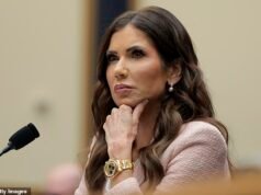 Kristi Noem e il presunto amante Corey Lewandowski affrontano un’indagine CRIMINALE mentre una pubblicità da 220 milioni di dollari innesca un’indagine “ad ampio raggio” su accordi “loschi”