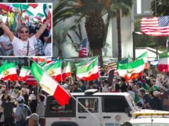 Gli iraniani-americani festeggiano nelle strade di Los Angeles, criticando i democratici per le loro affermazioni di “guerra”: “È una missione di salvataggio”