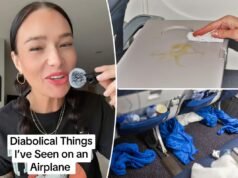 L’assistente di volo rivela i comportamenti più “disgustosi” a cui ha assistito negli ultimi dieci anni e non vorrai mai più mangiare dal vassoio del tuo sedile