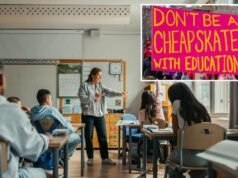 Gli insegnanti della California citano problemi disciplinari poiché il sondaggio mostra che almeno il 40% prevede di smettere nel prossimo decennio