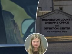 Kendra Duggar è stata vista lasciare la prigione dopo essere stata accusata con il marito Joseph di presunto caso di pericolo per i bambini