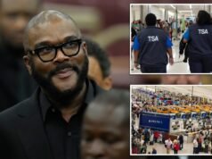 Tyler Perry dona 250.000 dollari in buoni regalo per aiutare i lavoratori non retribuiti della TSA all’aeroporto di Atlanta, dopo che non poteva donare contanti