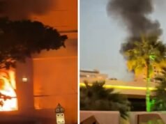 “Mai sentito prima”: hotel di Dubai danneggiato da un’esplosione mentre i detriti piovono sulla città