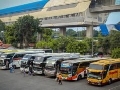 L’aumento dei passeggeri che tornano a casa a Kampung Rambutan ha raggiunto il 100% da domenica mattina
