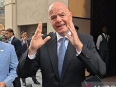 Il presidente della FIFA è orgoglioso dei progressi del calcio indonesiano nel mondo